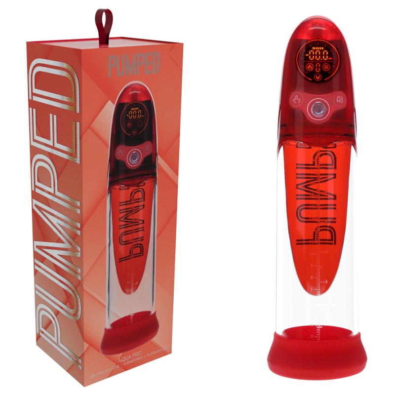 Pumped Aqua-Pro Auto Pump - Red