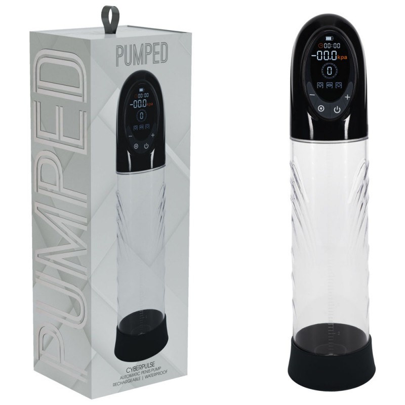 Pumped Cyberpulse Automatic Penis Pump - Black