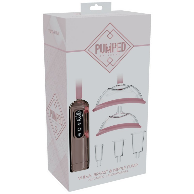 Pumped Vulva, Breast & Nipple Pump - Rose Gold Pumped Vulva, Breast & Nipple Pump - Rose Gold