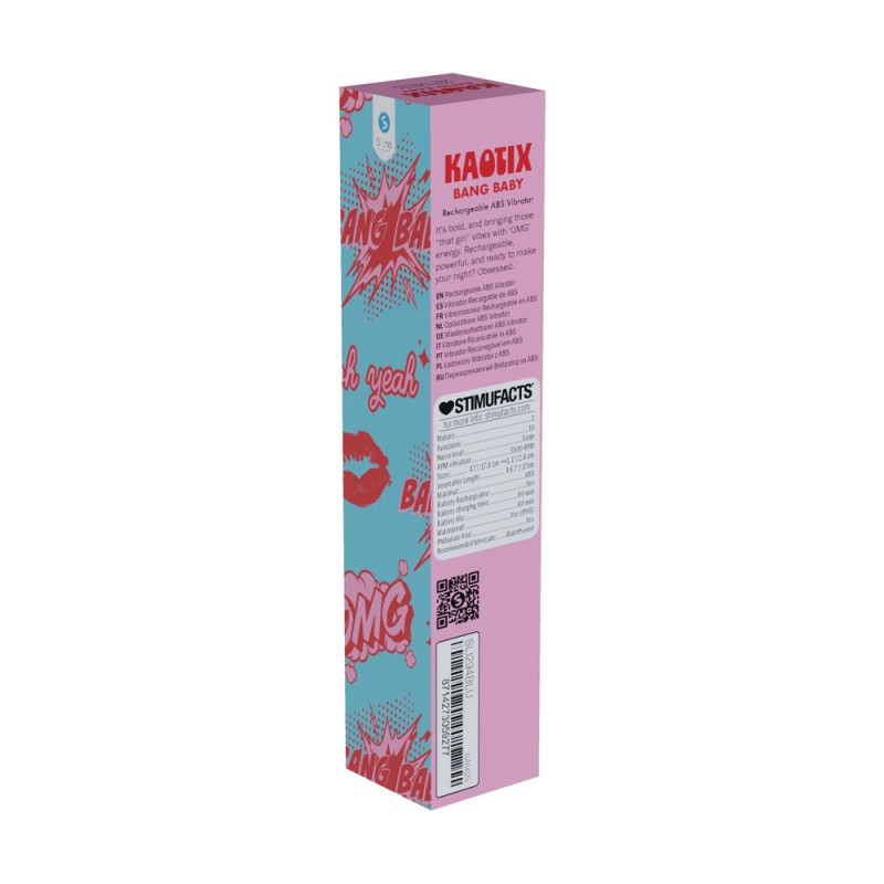 S-Line Kaotix Bang Baby Vibrator S-Line Kaotix Bang Baby Vibrator