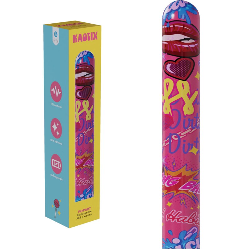 S-Line Kaotix Pop Art Vibrator