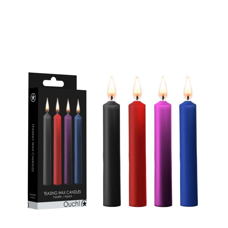 Ouch! Teasing Wax Candles 4-Pack Mix