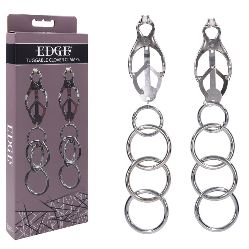 Edge Tuggable Clover Clamps