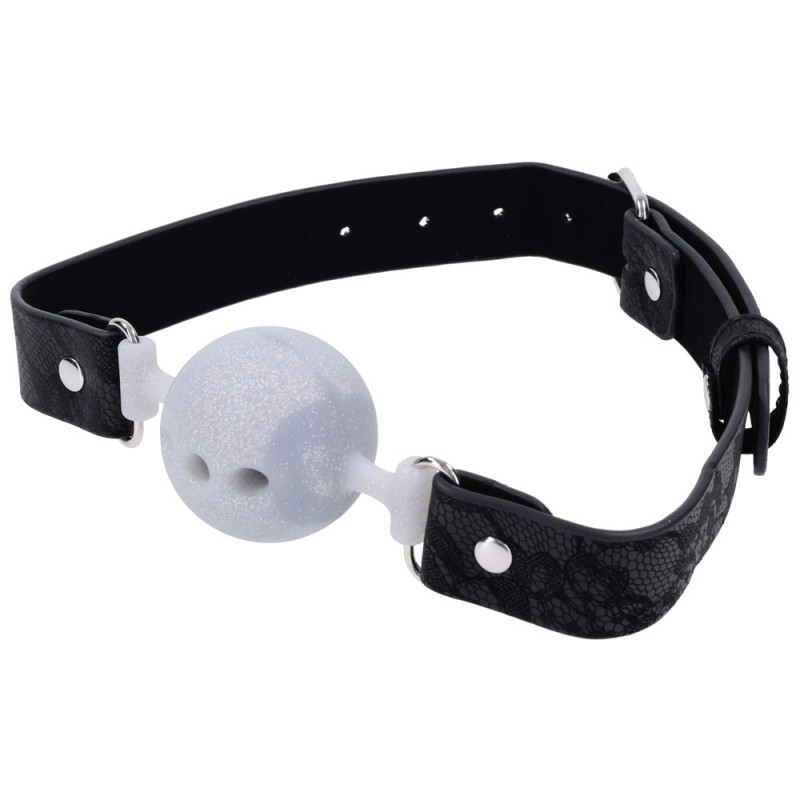 Sex & Mischief Lace Breathable Ball Gag Sex & Mischief Lace Breathable Ball Gag
