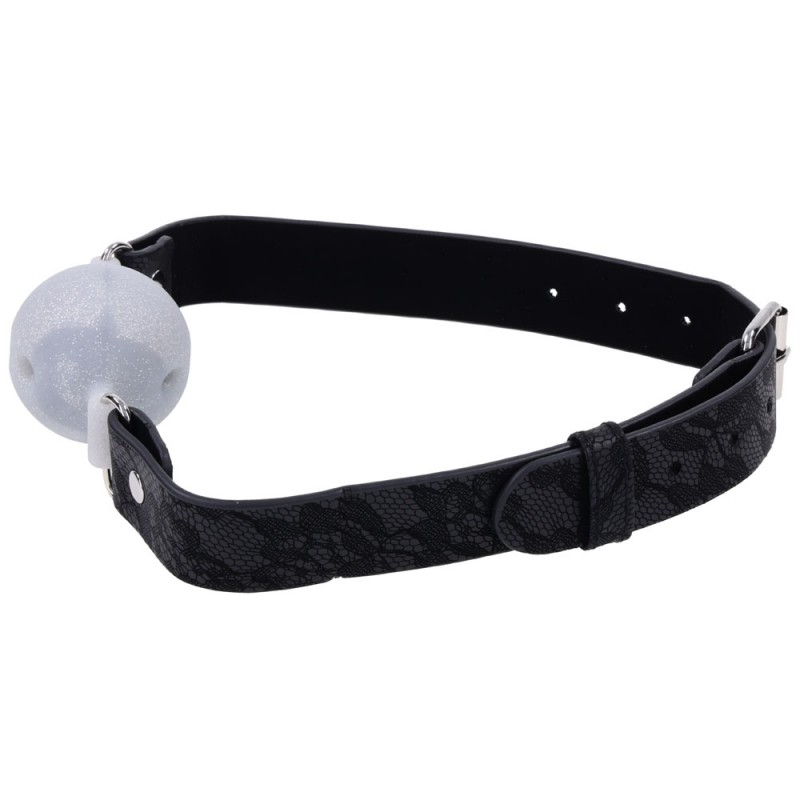 Sex & Mischief Lace Breathable Ball Gag Sex & Mischief Lace Breathable Ball Gag