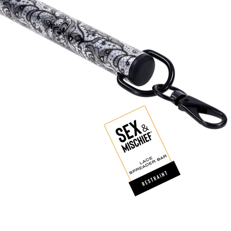 Sex & Mischief Lace Spreader Bar Sex & Mischief Lace Spreader Bar