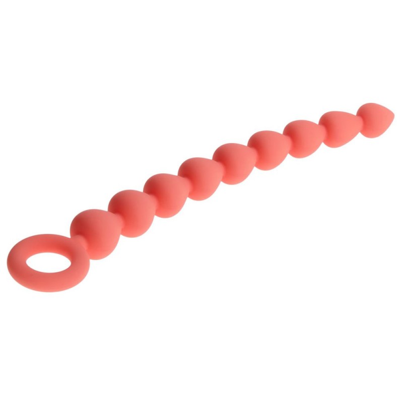 S&M Peaches n CreaMe Silicone Anal Beads S&M Peaches n CreaMe Silicone Anal Beads