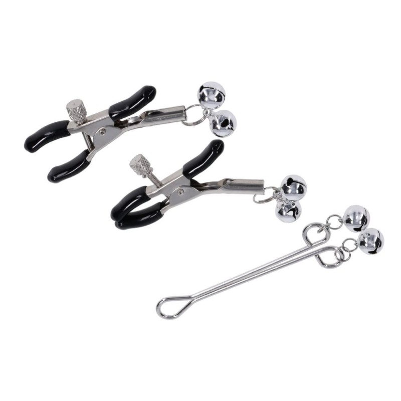 S&M Shadow Bell Nipple and Clit Jewelry S&M Shadow Bell Nipple and Clit Jewelry