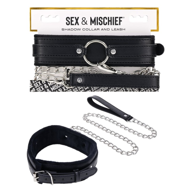 S&M Shadow Collar and Leash