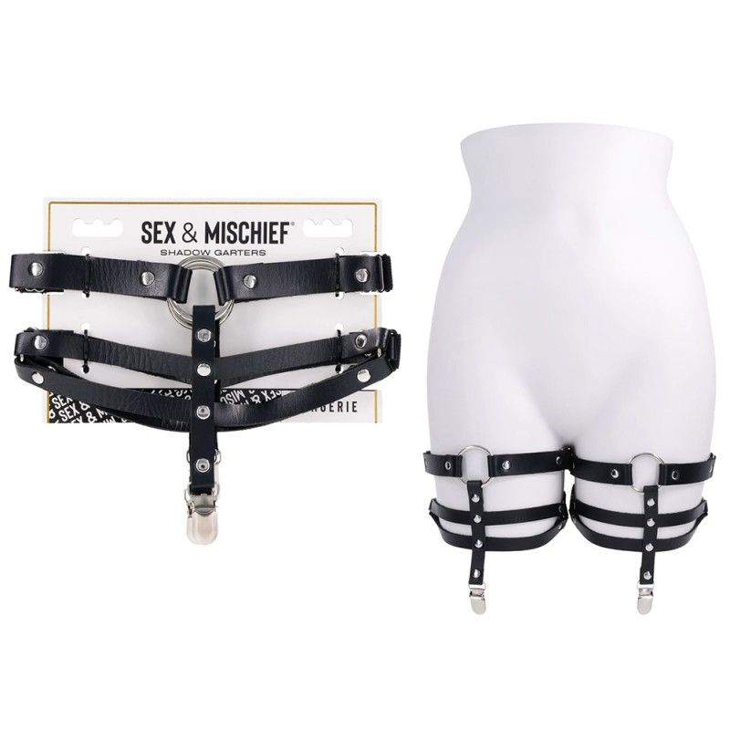 S&M Shadow Garters