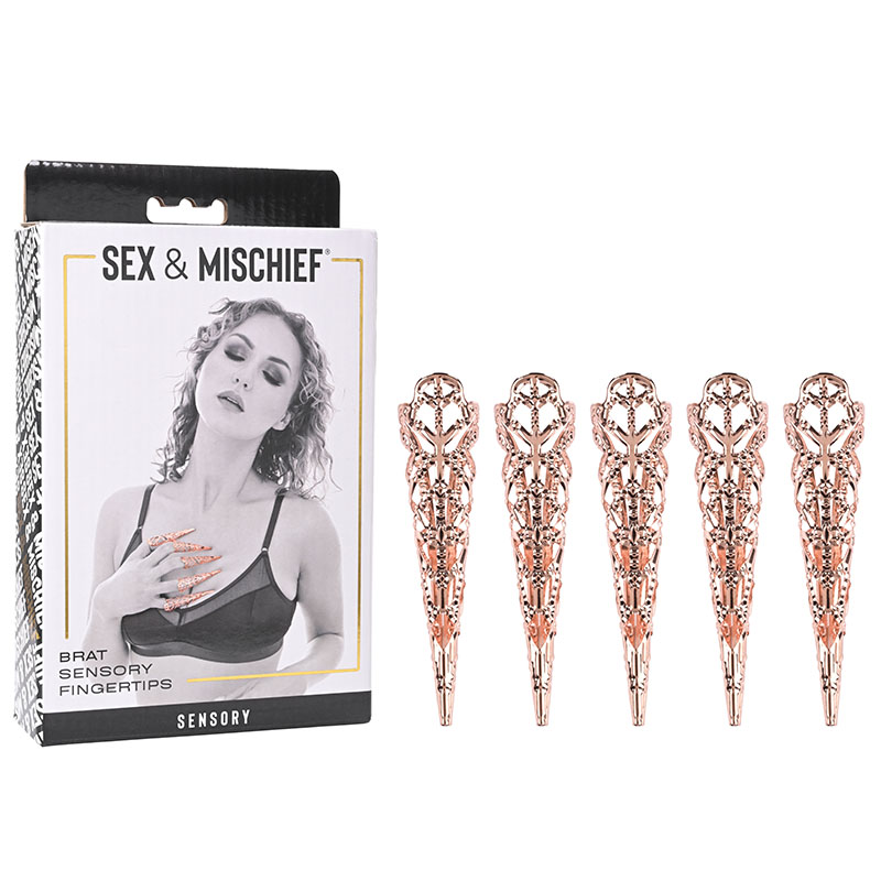 Sex & Mischief Sensory Fingertips - Rose Gold