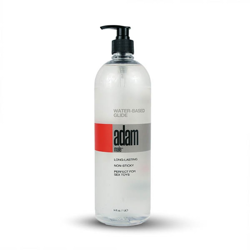Adam Male Water-Based Glide - 1000 ml