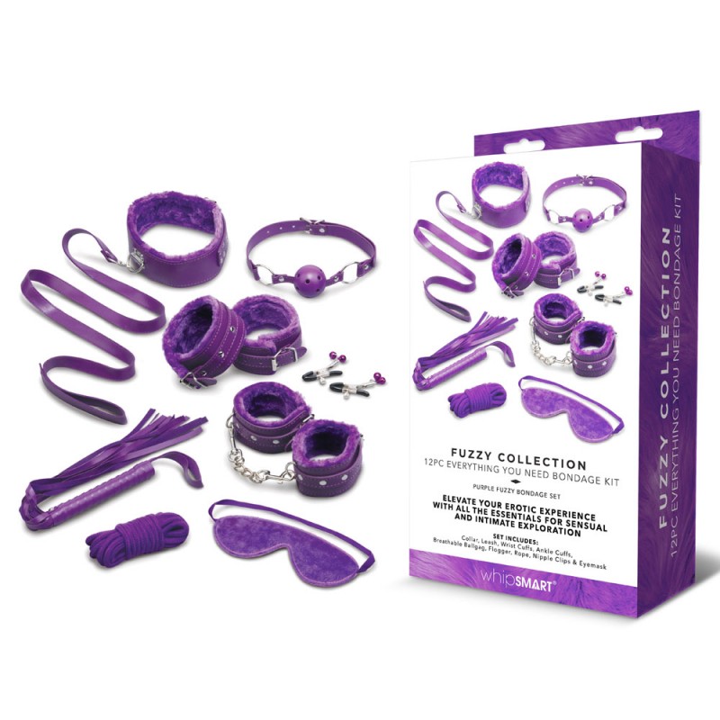 WhipSmart Fuzzy Everything You Need Bondage Kit