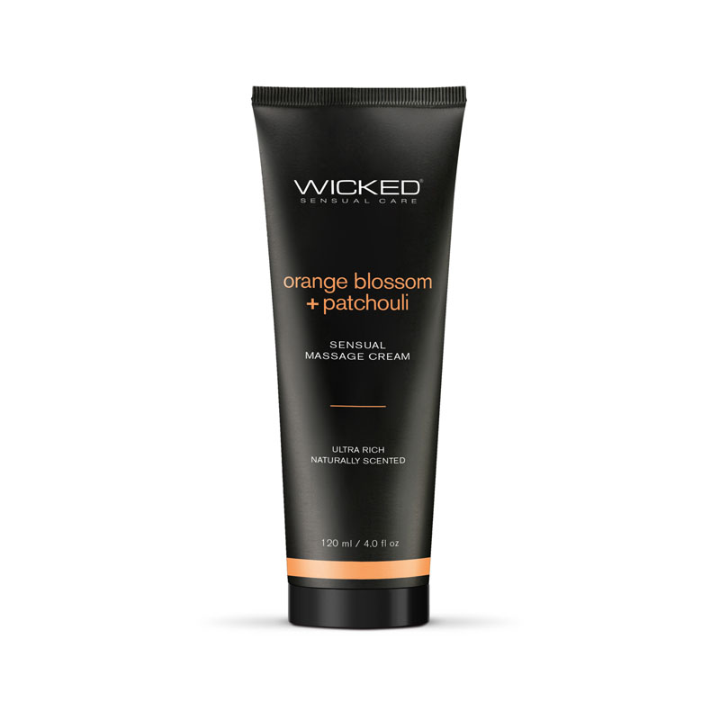 Wicked Sensual Massage Cream 120ml - Blossom + Patchouli