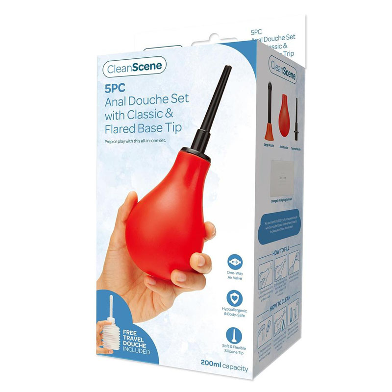 CleanScene 5-Piece Anal Douche Set