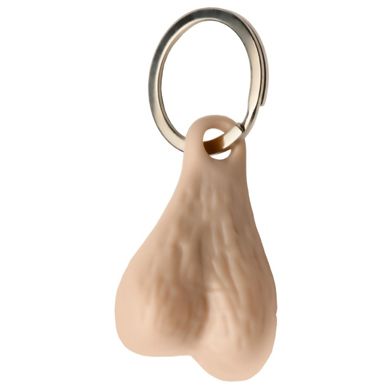Big Ballers Nuts Keychain - Light