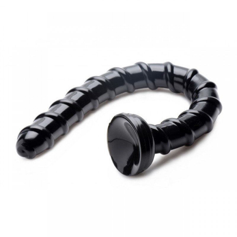 Hosed 19-inch Beaded Anal Snake
