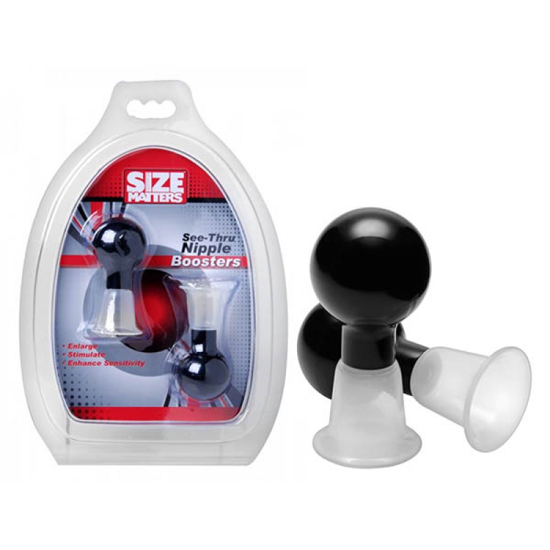 Size Matters See Thru Nipple Boosters