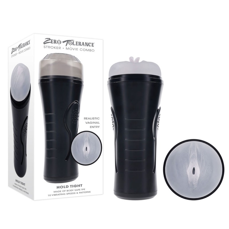 Zero Tolerance Hold Tight Vibrating Stroker