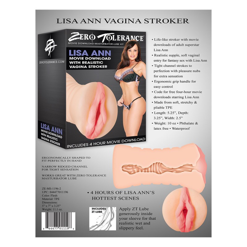Vagina Stroker + Movie - Lisa Ann Vagina Stroker + Movie - Lisa Ann