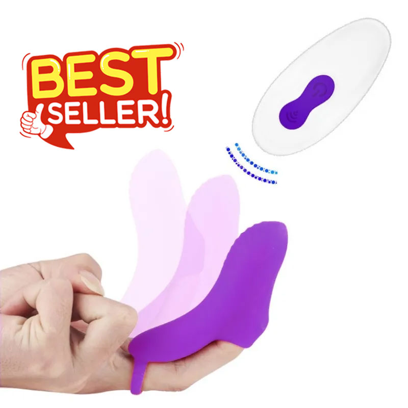 Dancer USB Rechargeable Finger Vibrator - Purple