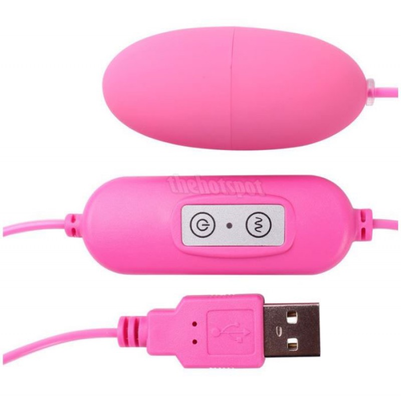 Adora Eggcitor Egg Vibrator - Pink