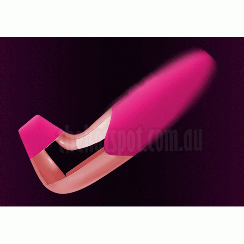 Pro-X5 Clitoris Nipple Sucker Vibrator - Purple
