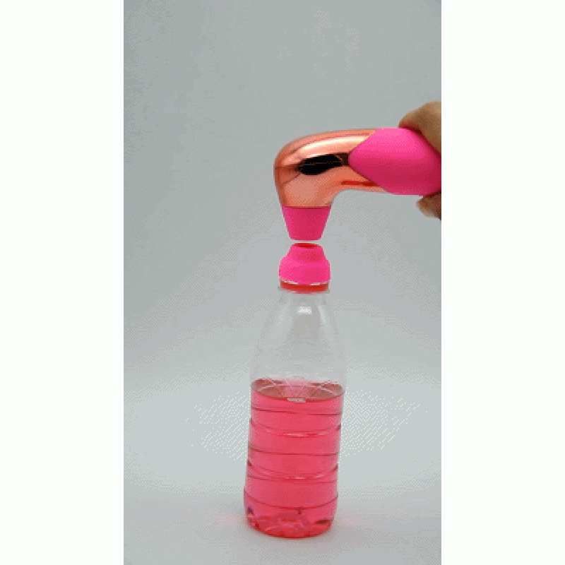 Pro-X5 Clitoris Nipple Sucker Vibrator - Purple