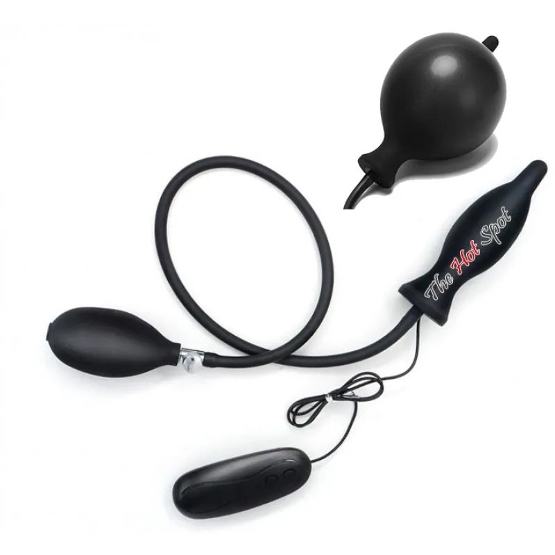 Adora Vibrating Inflatable Balloon Butt Plug