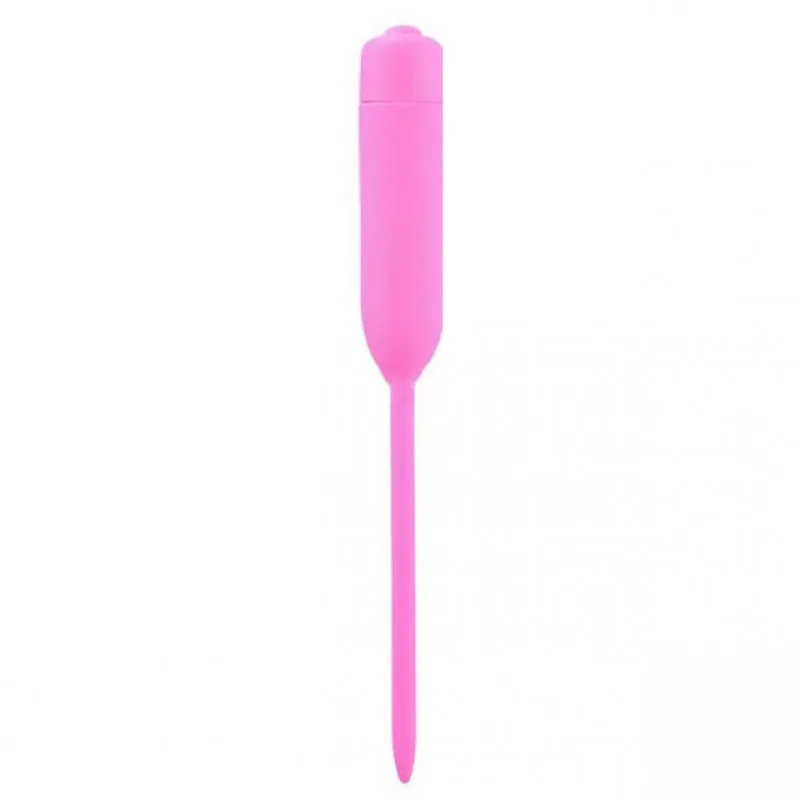 AK-01 Vibrating Urethral Sounder - 5mm x 122mm - Pink
