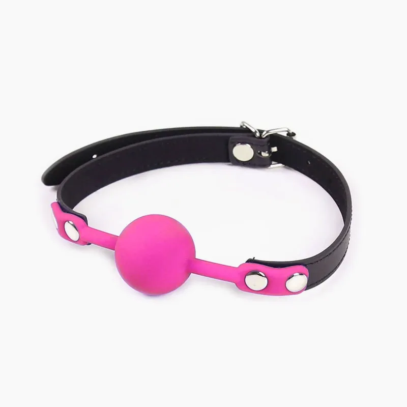 Adora Silicone Ball Gag - Pink