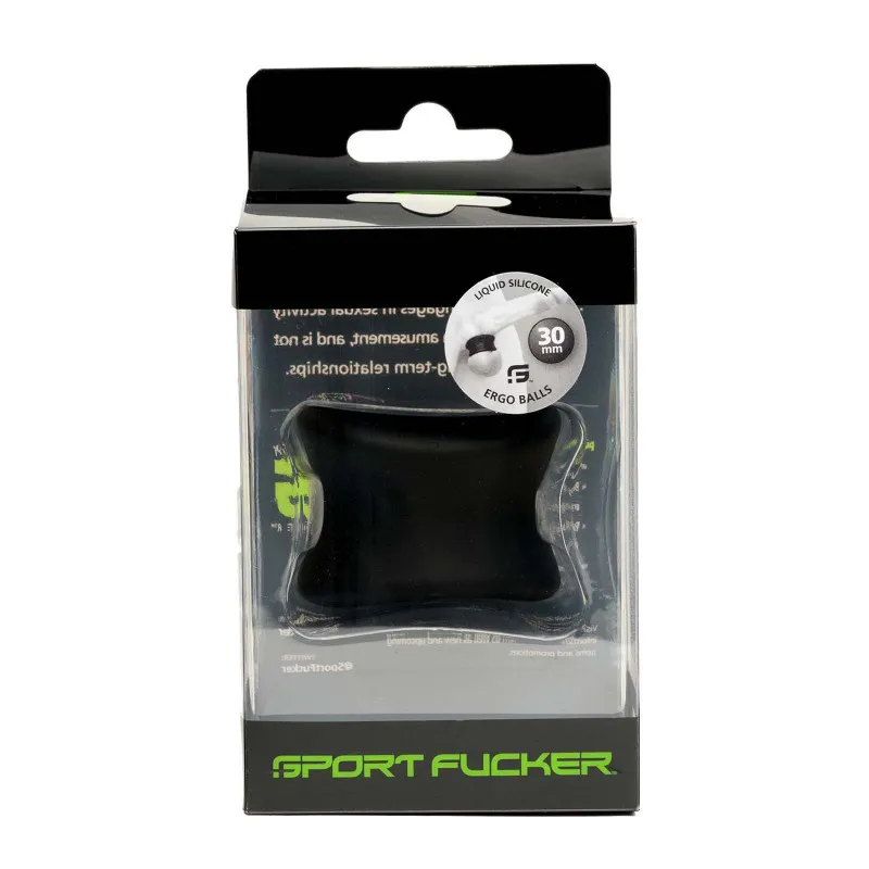 Ergo Balls 30mm Ball Stretcher by Sport Fucker - Black