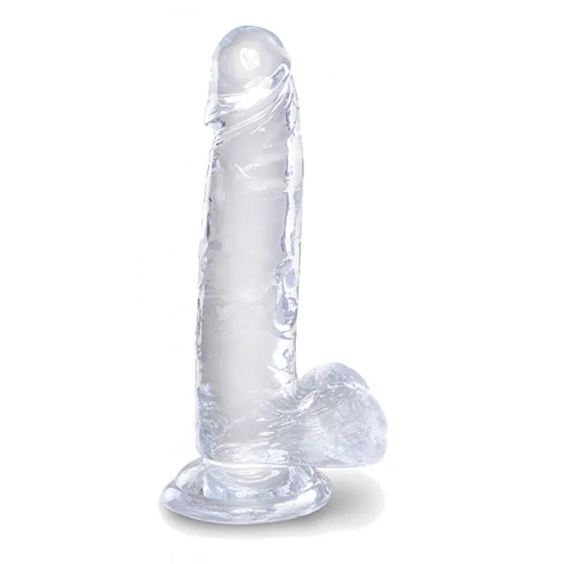 Adora Crystal Solid Dildo 6 Inch - Clear