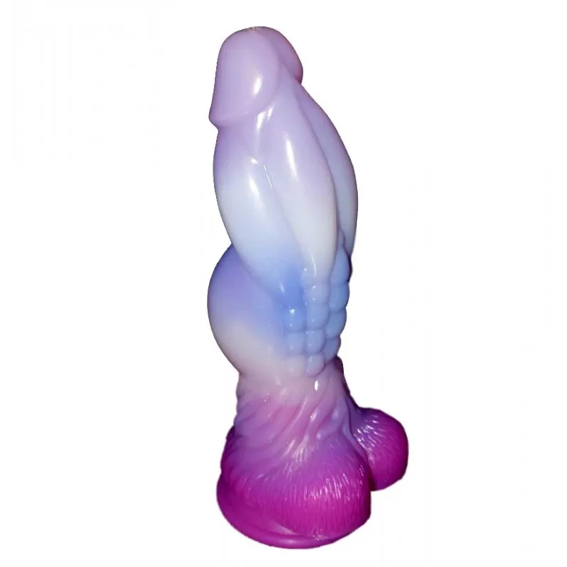 Dunamis Collection | Knucker 9" Dragon Dildo - Amethyst