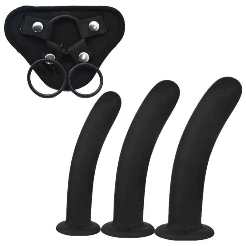 Adora Smooth Dildo Strap On Kit