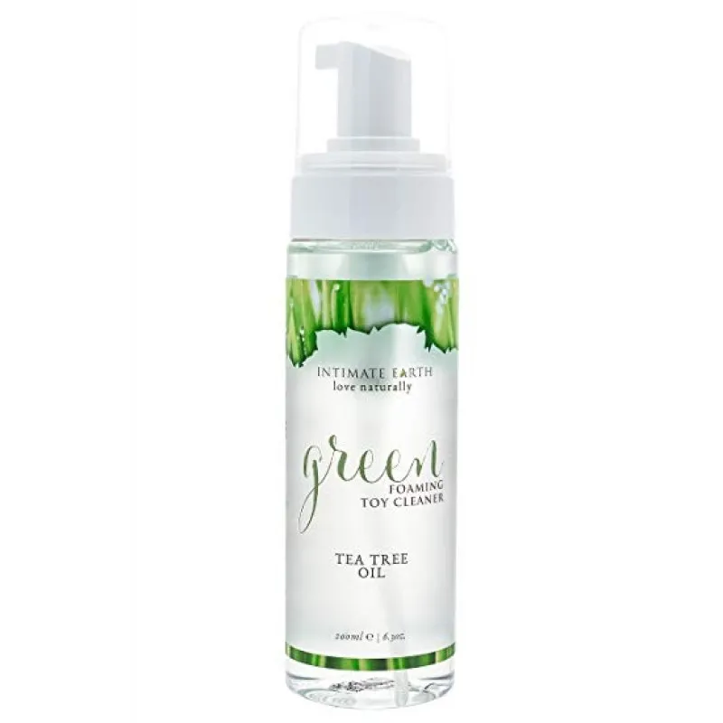 Intimate Earth Natural Organic Green Tea Toy Cleaner Foam 200ml