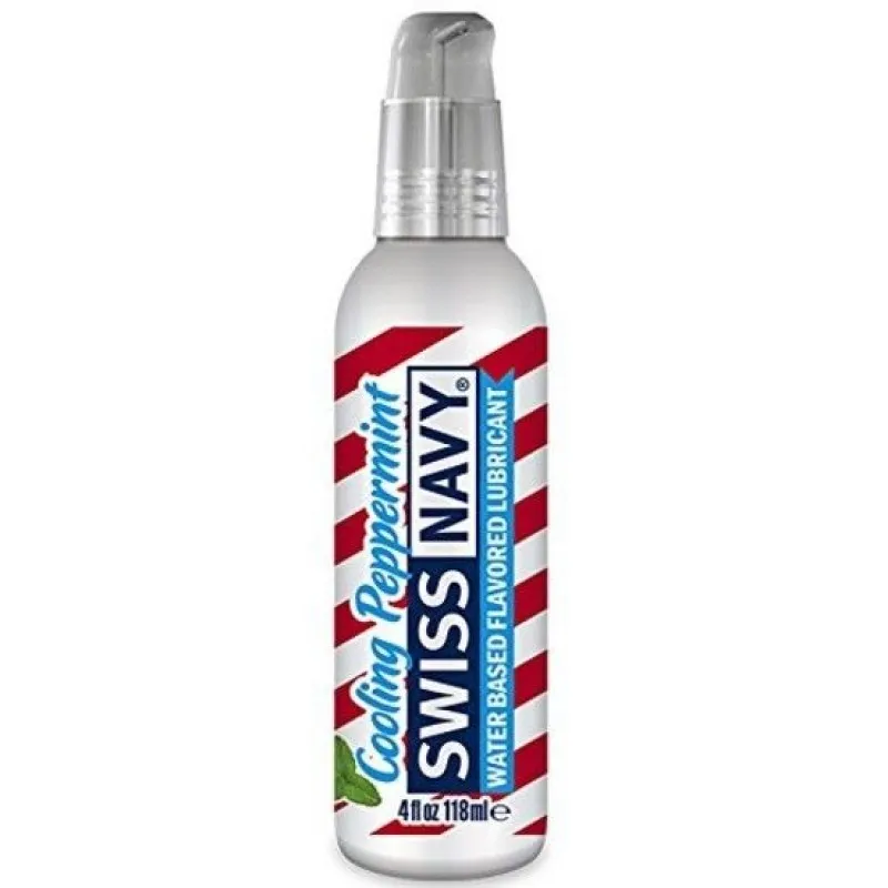 Swiss Navy Cooling Peppermint Flavoured Lubricant - 118ml