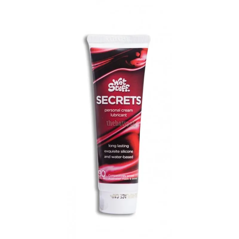 Wet Stuff Secrets Creamy Lubricant - 90g Tube