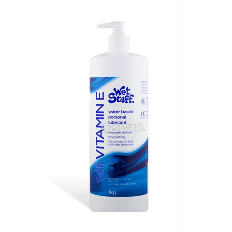 Wet Stuff Lubricant with Vitamin E - 1KG Pump