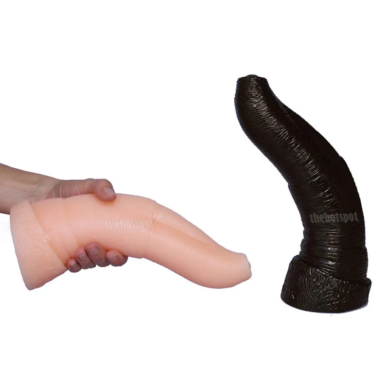 FAAK Elephant Trunk Dildo - Black