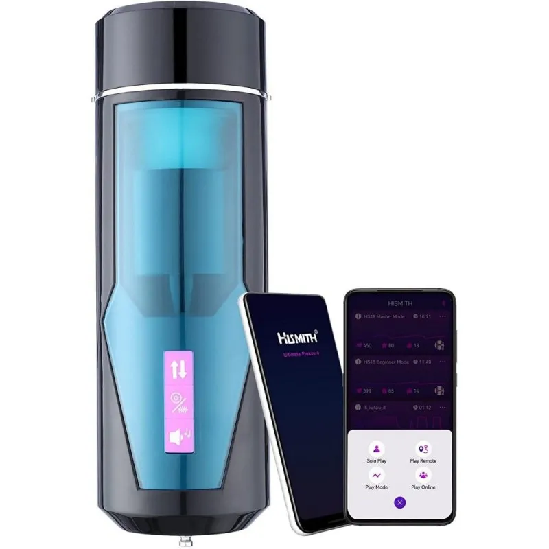 HiSmith - Thrusting Male Stroker (Suction Base / KlicLok and App)