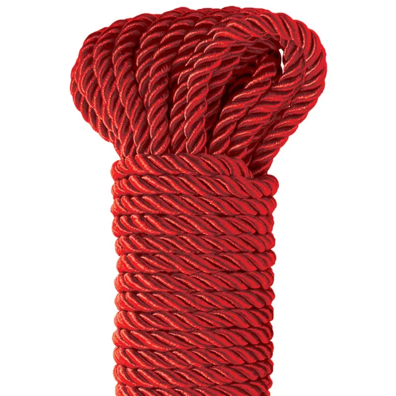 Fetish Fantasy Series Deluxe Silk Rope - Red