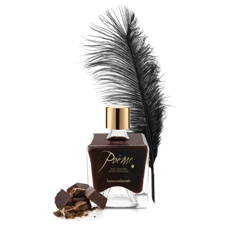Bijoux Indiscrets Poeme Edible Body Paint Dark Chocolate