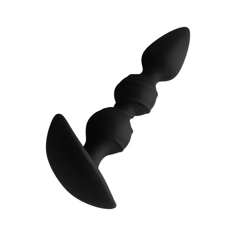 F-42: Spiral Beads - Black