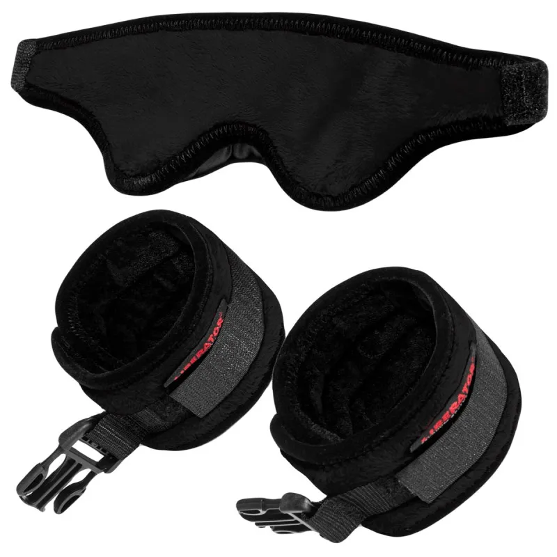 Liberator Plush Tease Bondage Kit - Black