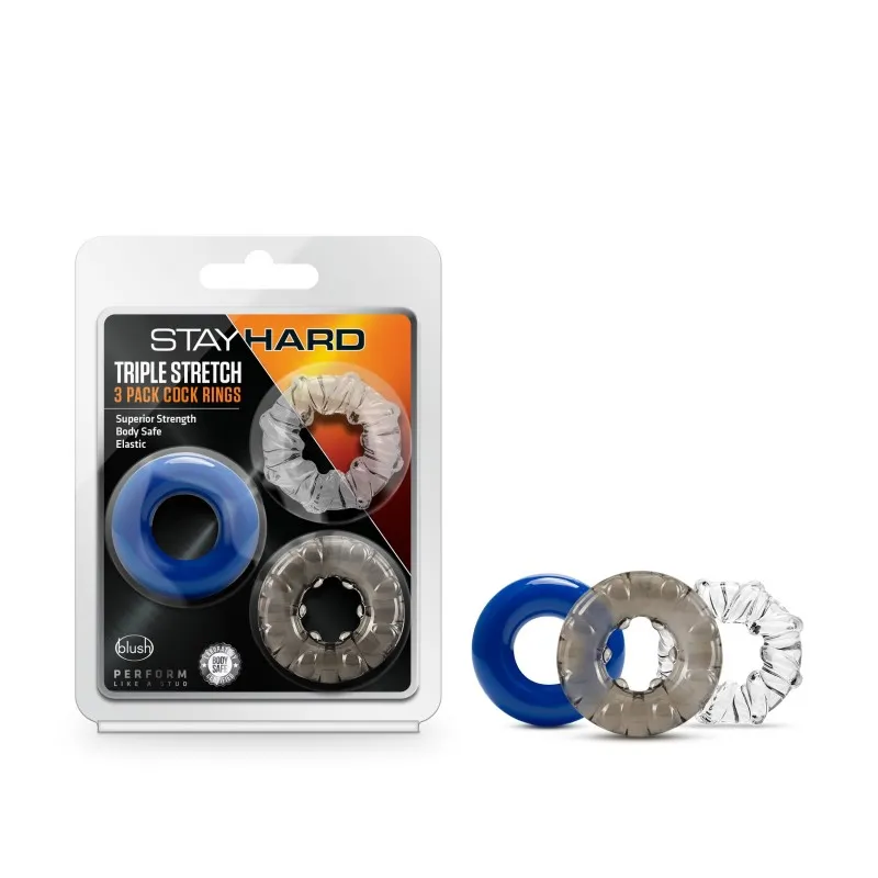 Stay Hard Triple Stretch - Coloured Set of 3