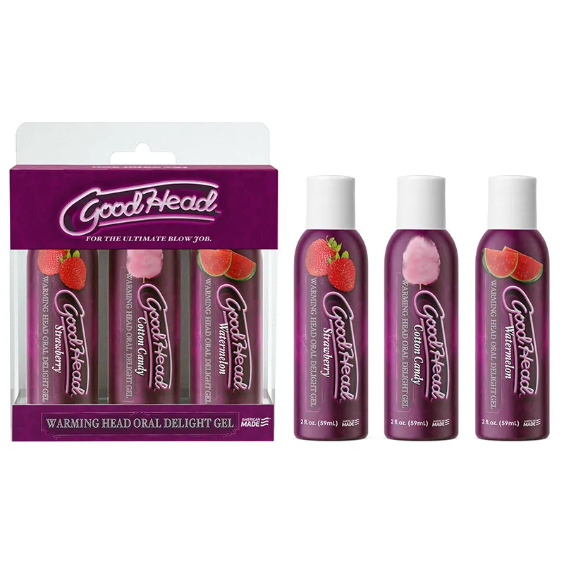 GoodHead Warming Head Oral Delight Gel 3-Pack