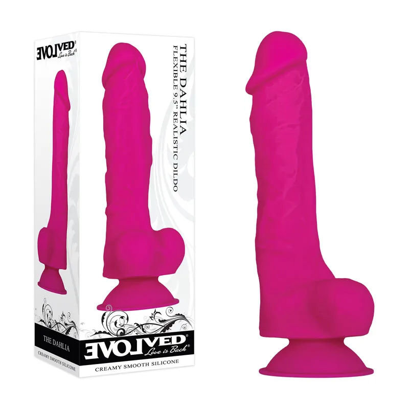 The Dahlia Pink Dildo