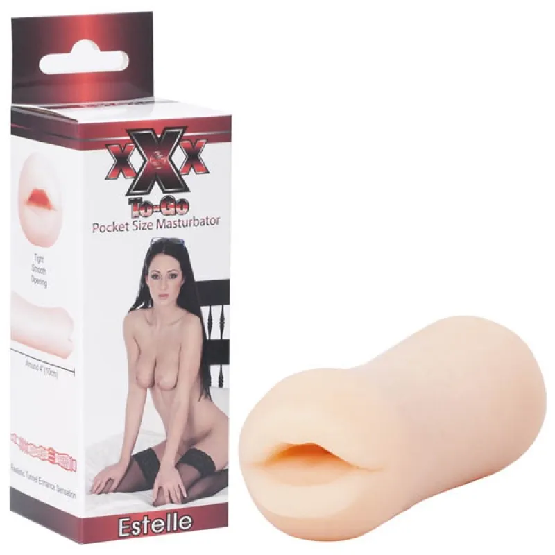 XXX To Go Pocket Sized Mouth Stroker - Estelle