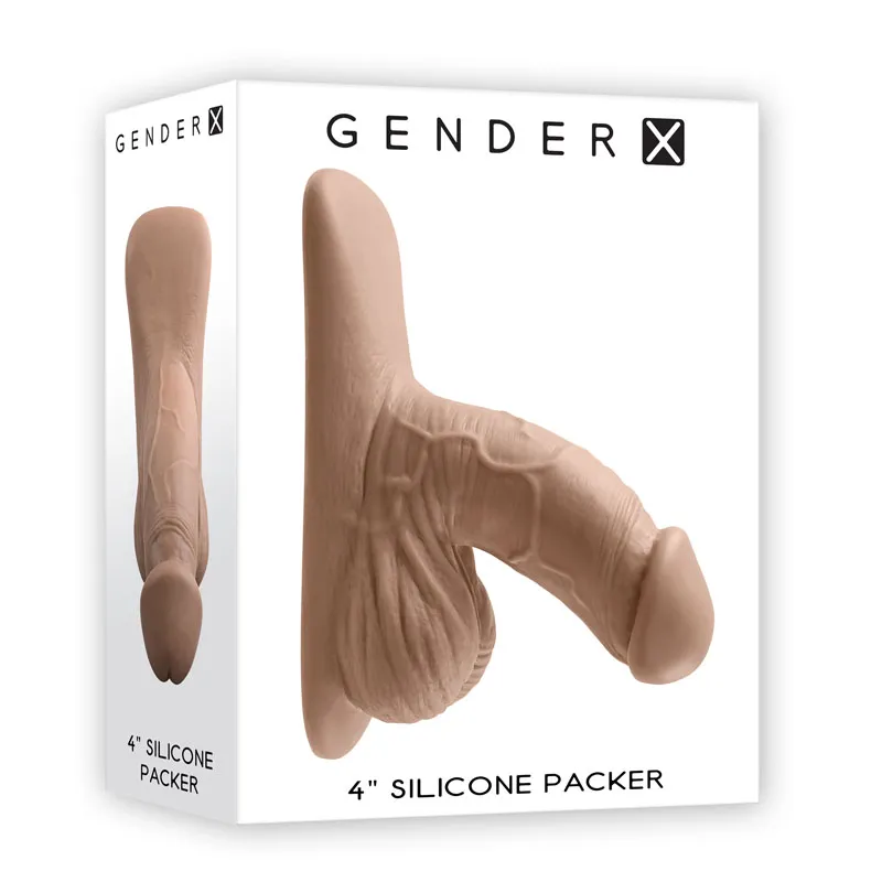 Gender X 4'' Silicone Packer - Medium